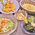 晩ご飯　昨日のずぼら家飲みもん