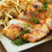 鶏もも肉のにんにく味噌焼き