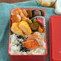 最近の中学生弁当（塾弁・模試弁）。