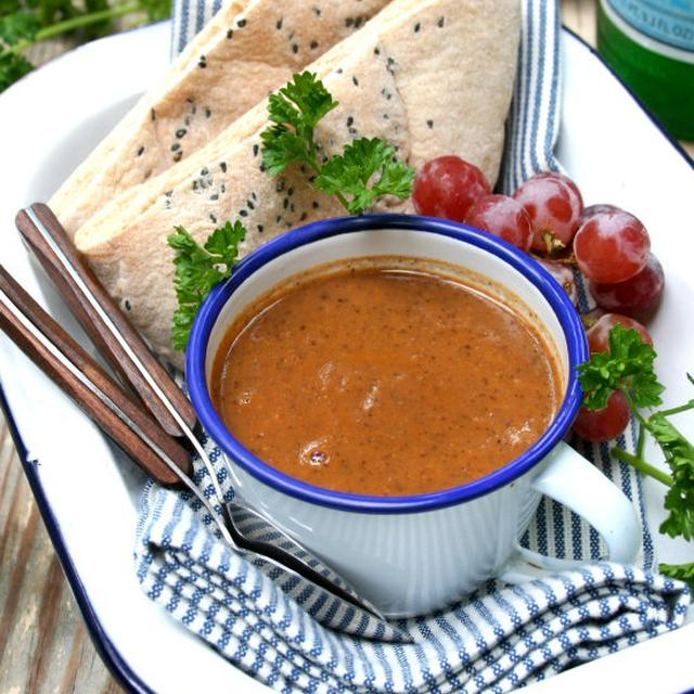 Black Bean Tomato Soupブラックビーントマトスープ