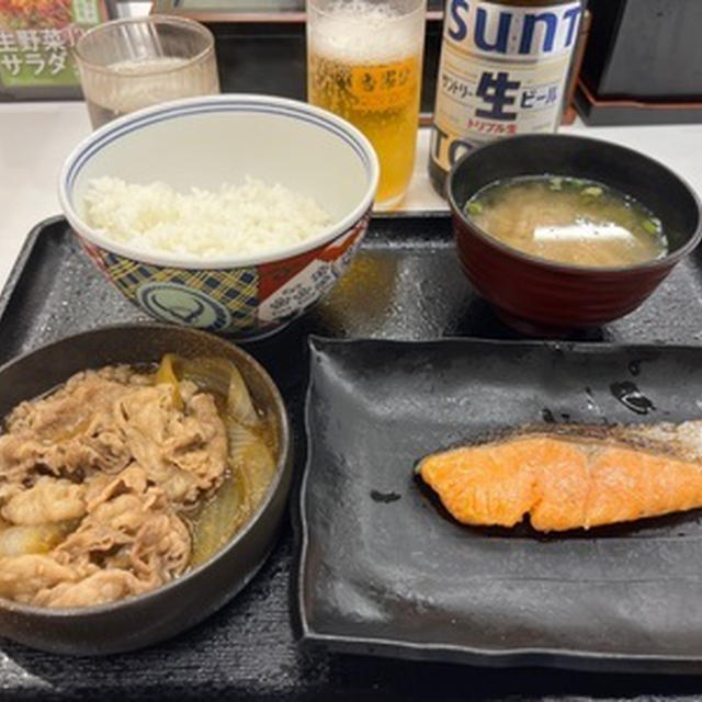 グルコバ前に吉野家へ
