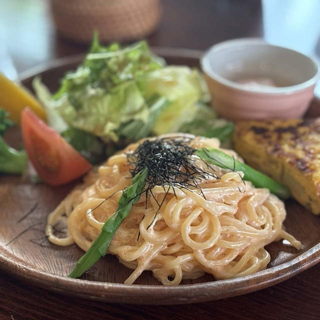 もっちもちパスタの明太子クリームパスタ専門店＆セレブっぽいと言われたコーデ