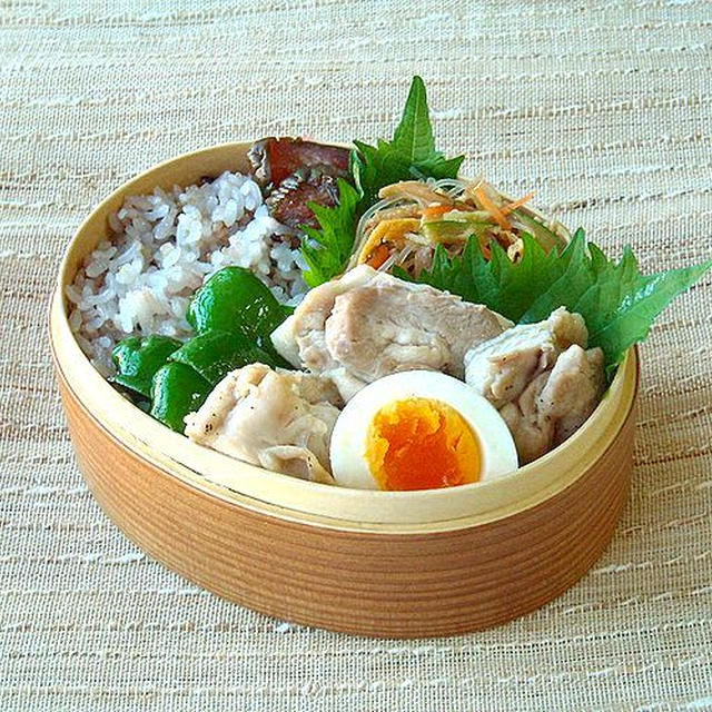 7/16(火)レンチン蒸し鶏弁当