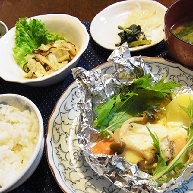 週末色々♪　＆　鮭のホイル焼き