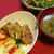 レンコン入り鶏つくね丼と、とろろ味噌汁のうちごはん