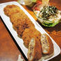 ホクホク美味しい☆長いも入りビーフ・メンチカツ☆もう一品に長いも明太子和え♪