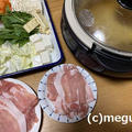二日続けてお鍋です(^_-)-☆　豚しゃぶ＆鶏の水炊き