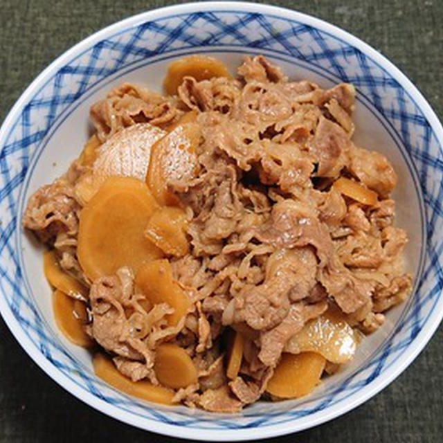 牛肉と新生姜の甘辛煮
