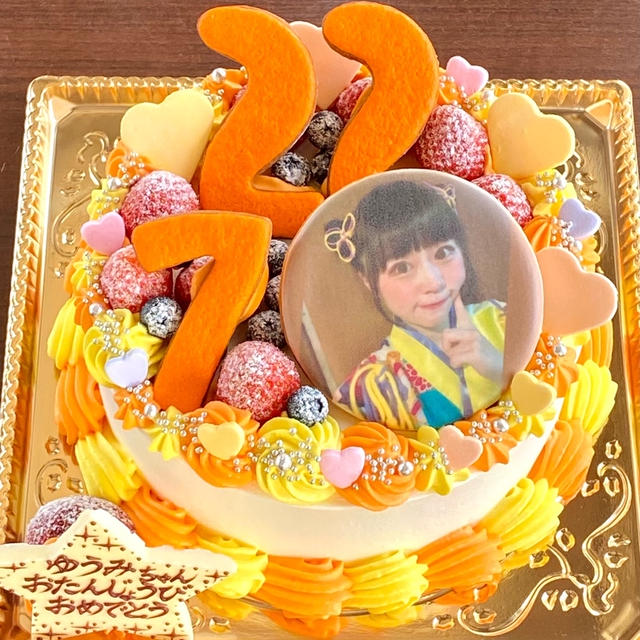 BANZAIJAPAN朝日奈ゆうみちゃんのバースデーケーキ♡