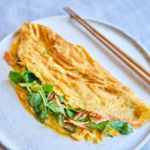 【糖質控えめレシピ】巻かない卵焼き