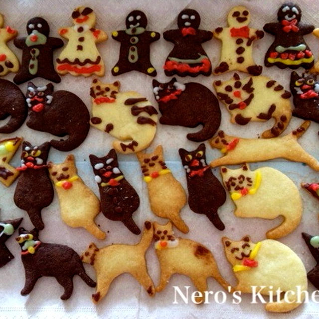 クリスマスクッキーと洋梨のロールケーキ By Nero Sさん レシピブログ 料理ブログのレシピ満載