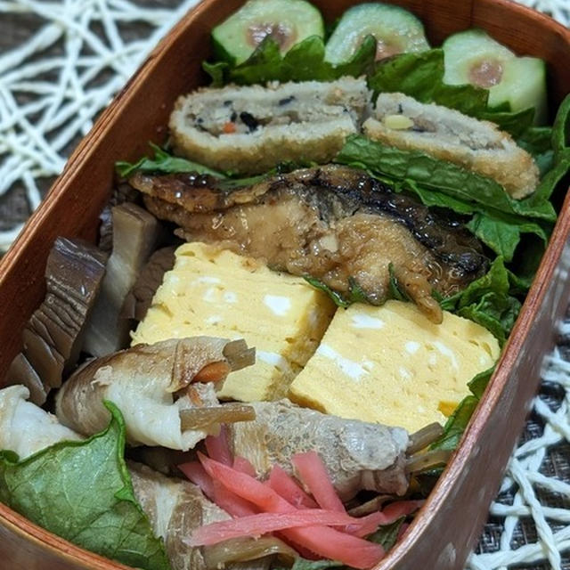 鯖の甘酢あんかけ～夫のお弁当４８