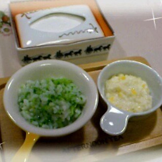 離乳食☆梅の花ランチ♪