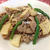 夏大根と豚肉のオイスターソース炒め♪