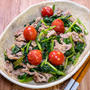 箸がなぜか伸びる「豚肉とほうれん草の粒マスタード炒め」&「久世福商店の濃厚ケチャップ味のなつかしナポリタン」