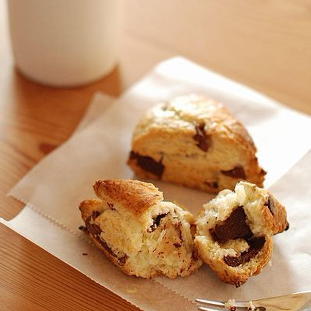 昨日あった素敵なこと＊チョコチャンクスコーン