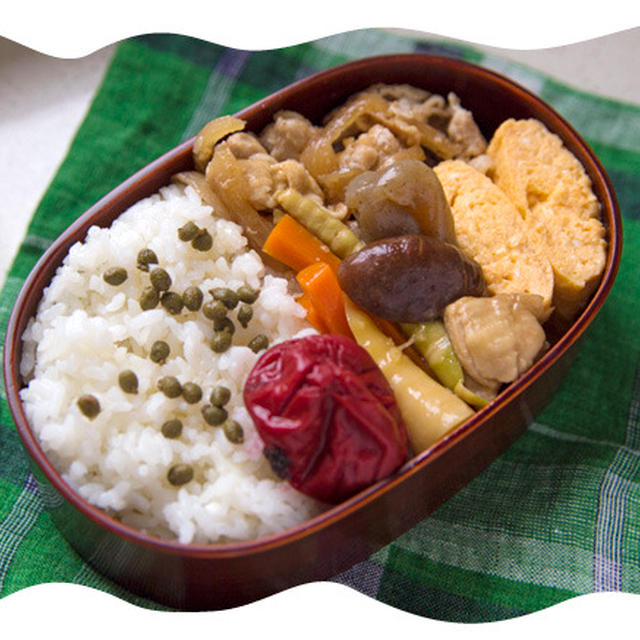 肉じゃがと煮物弁