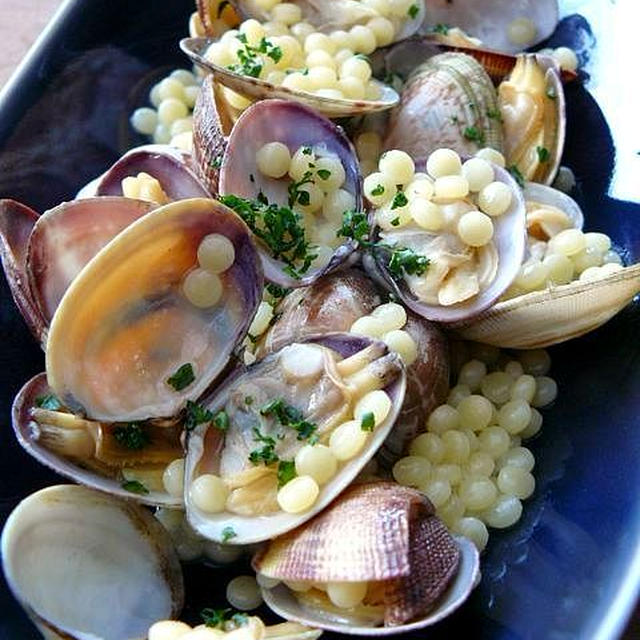 旨味ギュ！貝のボールパスタ