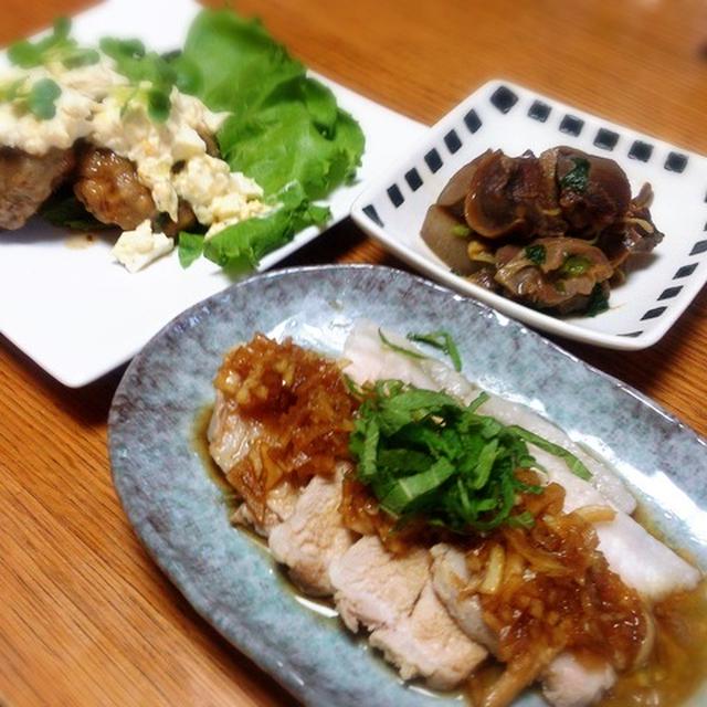 初料理！ずりの生姜煮。