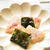 【シンプル！梅＆ごまの米粉チヂミ】海苔を巻いて！もっちり美味しい☆