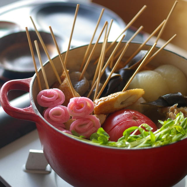 夏だけど...熱々おでん