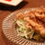 新玉ねぎと薄豚肉カリッとサラダ