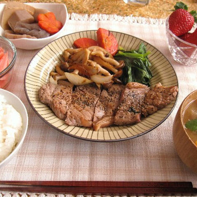 朝ごはん日記　貧血改善メニュー①