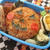 ハロウィン弁当（幼稚園）（キャラ弁）たらこマカロニサラダ