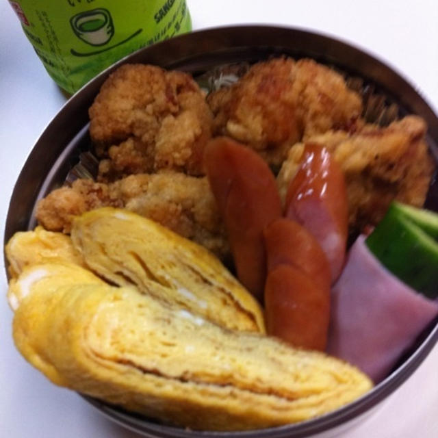 1014。息子のお弁当(o^^o)