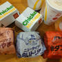 マクドナルドで食べたかったバーガーを全部買っちゃいました( *´艸｀)