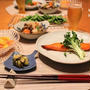 『あぶらかれい』とストウブで『根菜煮』の献立。