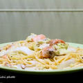 サーモンと白菜のクリームパスタ＆「過去の我が家のクリスマスの食卓風景」
