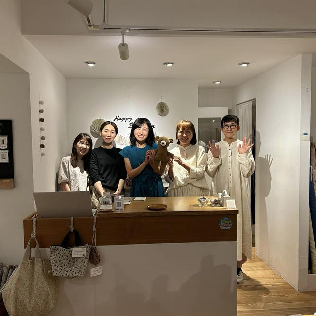 芦屋の布のお店「CHECK&STRIPE」