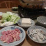 牡蠣のピリ辛味噌鍋の晩ご飯　と　ポカポカ！！薪ストーブ♪