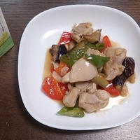 暑い日に！夏野菜たっぷりだしまろ酢チキンソテー♪ #創味食品 #だしまろ酢