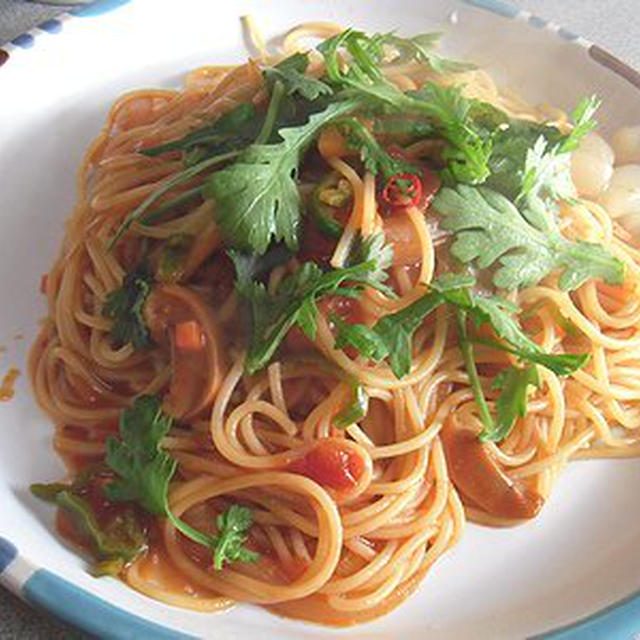 スパゲティナポリタン。あくちが切れた。