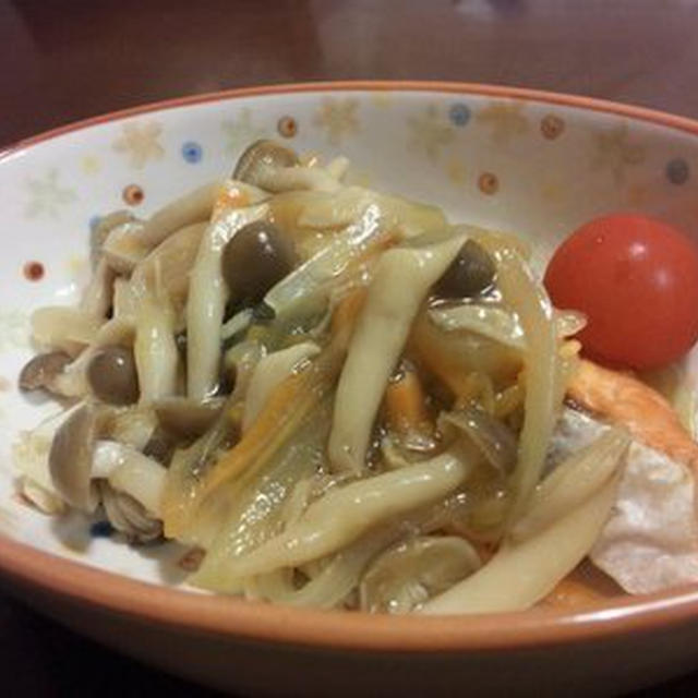 鮭のキノコあんかけ