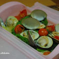 レンジで6分☆「春野菜」と蛤のアクアパッツァ♪　