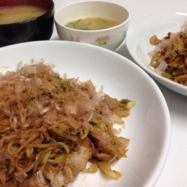 焼きそば〜！