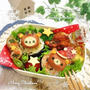 ＊ひとくちフランク de リラックマのクリスマス弁当＊