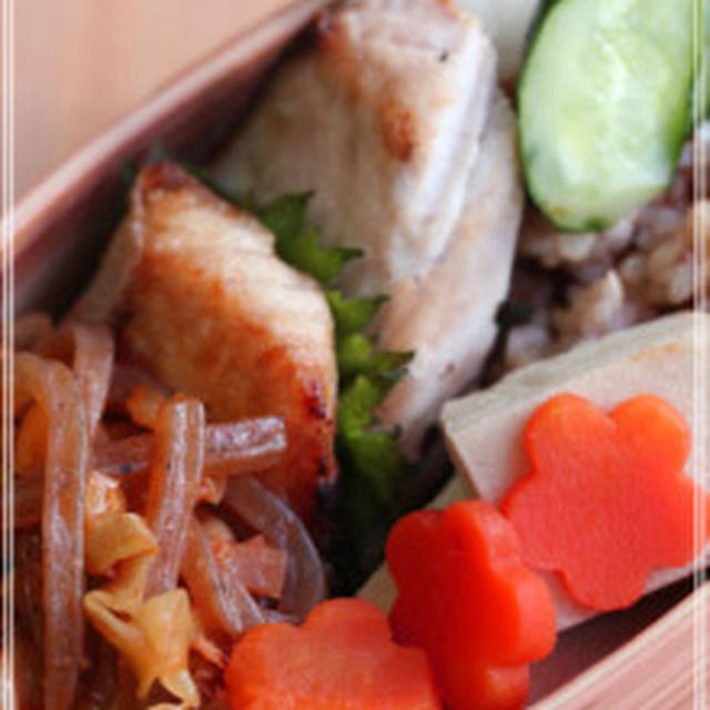 ローカロリー麻婆風弁当　2011.3.9