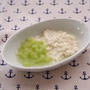 レシピブログ連載☆離乳食レシピ☆「豆腐のおろしきゅうり添え」更新のお知らせ♪