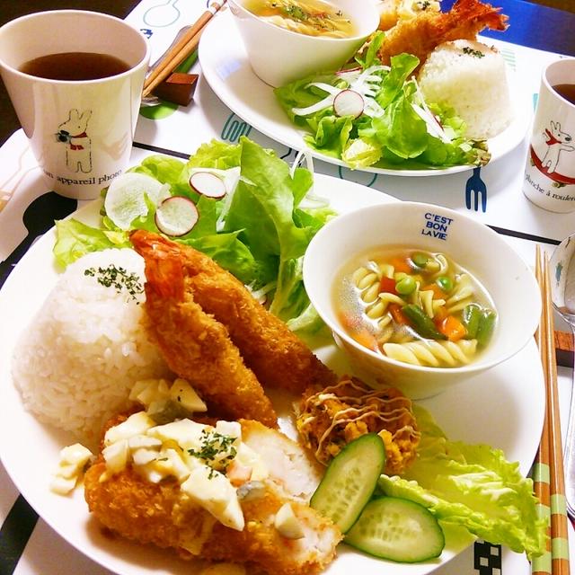 海老フライプレート