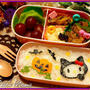 ☆ハロウィン弁第４弾☆黒猫キティちゃん弁当☆