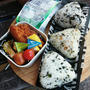 ＊おにぎり&エビカツ弁当と野球応援＊