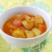 和風根菜ミネストローネ