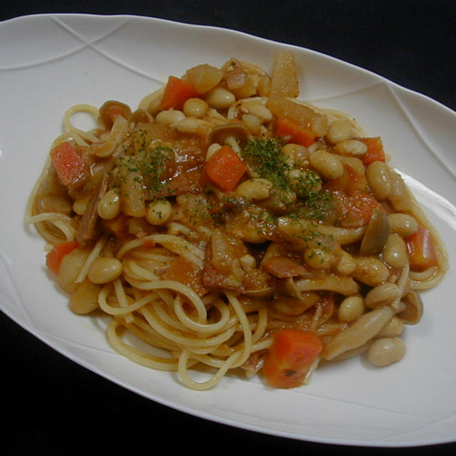 ミネストローネパスタ