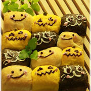 ハロウィンちぎりパン２（おかずパン編）