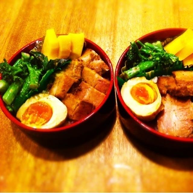 豚の角煮丼