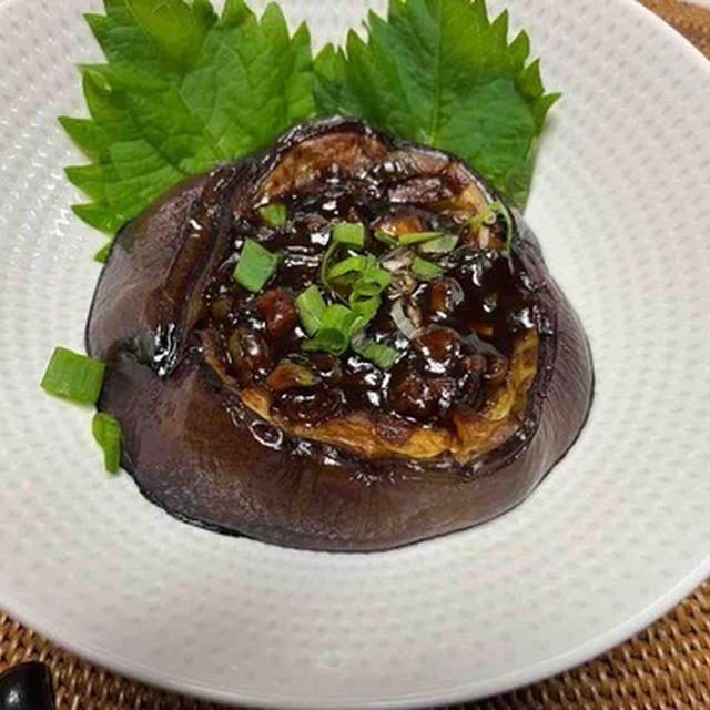 福井の伝統野菜「吉川茄子」でステーキ